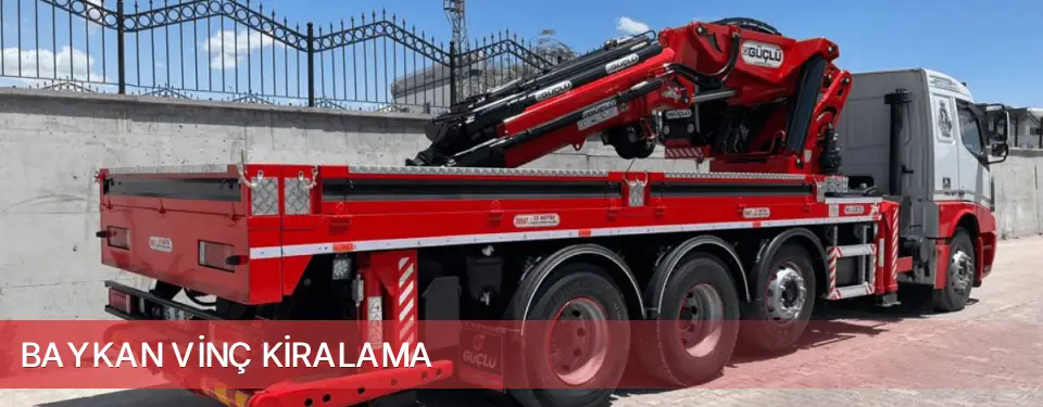 Baykan İlçemi Vinç Kiralama